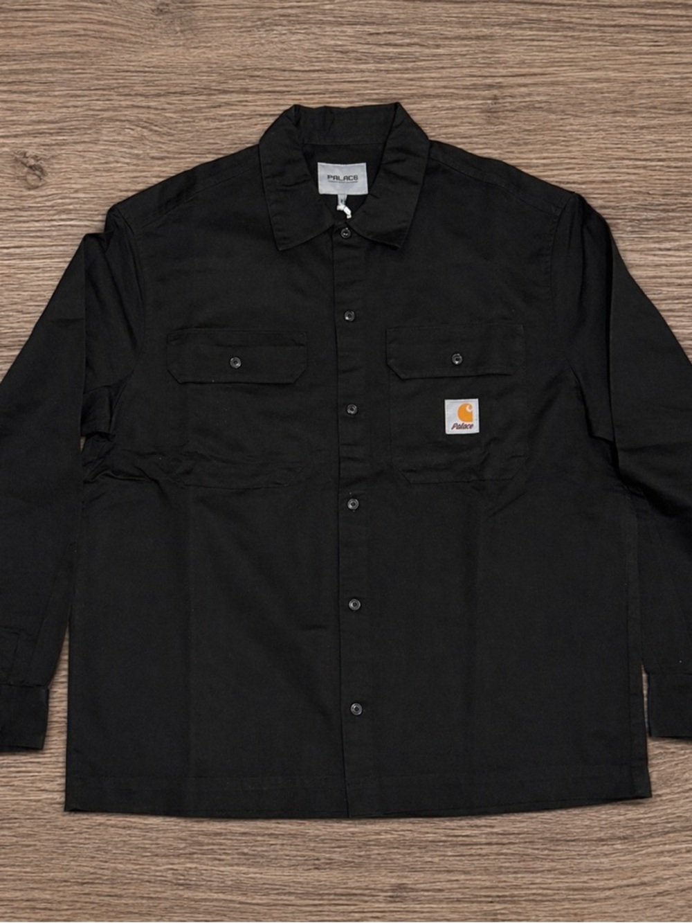 Palace Carhartt WIP Longsleeve Master Shirt Black Size M